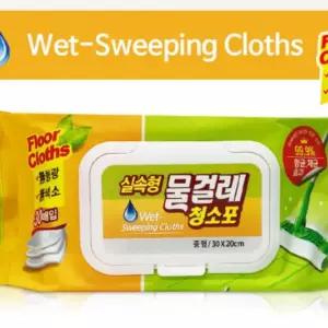 도매몰 물걸레청소포(실속형) 중형 30매x10팩 30x20cm 물티슈
