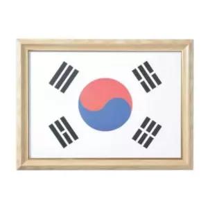 대상액자 태극기액자A3 원목색 (A3용)