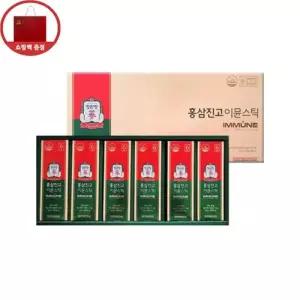 정관장 홍삼진고 이뮨스틱 10g 30포 쇼핑백포함