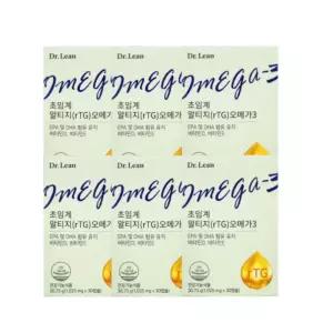 닥터린 초임계 알티지 오메가3 1025mg 30캡슐 6개