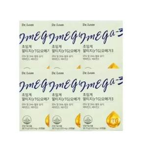 닥터린 초임계 알티지 오메가3 1025mg 30캡슐 6개