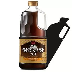 [셀러허브 식품]샘표 양조간장 701 1.7L2개 코 스트코 간장(SH) (46125389)