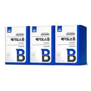 메가도스B 비타민B 컴플렉스 60정 X 3개 (6개월분)