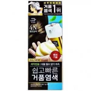 미장센 거품염색 4N 짙은갈색