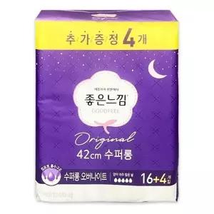 좋은느낌 오리지널 에어핏 수퍼롱 오버 20P D