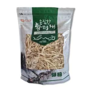 해우랑 손질한 황태채 360g 건어포 명태 안주 해장국 간식