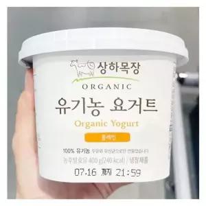 상하목장 유기농 요거트플레인 400G a44409ice
