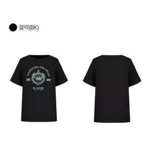 [하프클럽/크로커다일레이디]크로커다일레이디 sh06 프린트 반팔 티셔츠 CLEMTS901