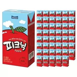 [하프클럽/기타]매일 피크닉 사과 200ml x 48팩 (24팩x2박스)
