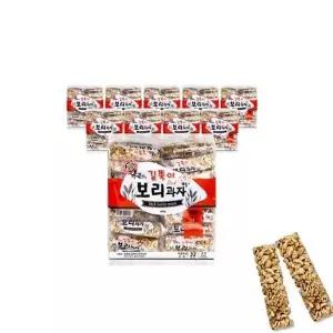 엉클팝 길쭉이 보리과자 400g x 10개