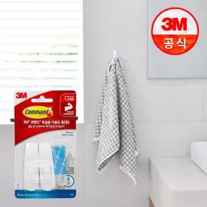 3M 코맨드 욕실용 다용도 훅 (중)