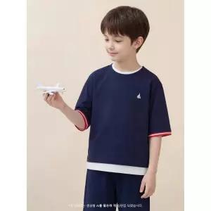 [BEANPOLE KIDS] 7부 피케 상하세트  네이비 (BI6341U02R)