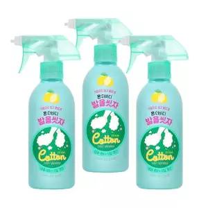 온더바디 발을씻자 코튼 풋샴푸 프레쉬 레몬민트 385ml x 3개