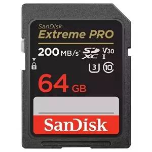 [셀러허브 가전]SanDisk sd카드 Extreme PRO SD UHS-I (64GB) 메모리카드 (47513484)