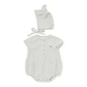 [롯데백화점]블루독베이비 GN 스타포켓세트바디수트 46370-040-05 4637004005 출산백일돌선물
