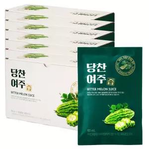 유기농 당찬 여주즙 6박스 60mlX180포(10800ml)