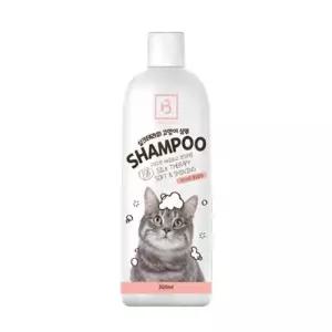 브리더랩 실크테라피 이 샴푸 300ml 피모세정 털엉킴방지 린스 플로랄향 피부진정