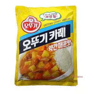 오뚜기카레 향신료 약간매운맛 1Kg 가루 식자재 가루식ijk781