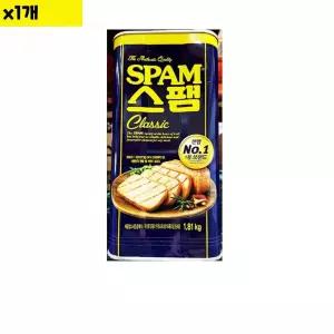 백설 부대찌게햄 스팸 1.81KG 1개