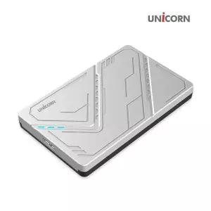 [골드스마일]유니콘 USB3.1 케이블포함 2.5인치 외장하드케이스 원