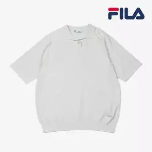 [휠라]갓성비 휠라골프 여성 옵티마 쿨 반팔 니트 _FG2STD2900FCRM