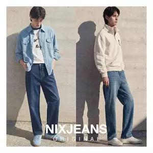 닉스 NIX 26SS 최신상 남성 뉴 릴렉스드 스트레이트핏 데님 2종 세트