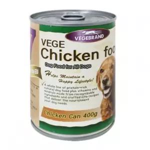베게 강아지 간식 캔 애견 닭고기 400g 24개
