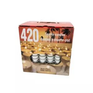 엘리건트 티라이트 캔들 초 420개 파라핀 왁스 양초 코스트코