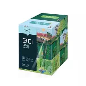 코디 부품 230매X6 자재 네츄럴 파츠 미용티슈 소모품 각티슈