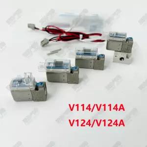SMC 타입 솔레노이드 밸브 V114A/V114-5L/5M/5LZ/5MZ/5MOU/5LOZ/5MOZ-M5 V124 코일