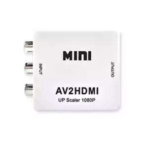 (HD-V03) RCA/AV to HDMI 변환 컨버터 3RCA를 HDMI로