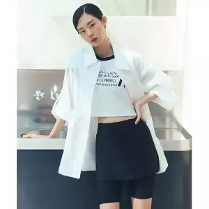 갤러리아 [LAP]시스루 포켓 하프점퍼 (AR2WZ460)