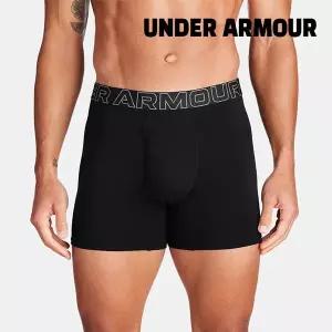 [언더아머][세일] 언더아머 팬티 /g21- 1387425-001 / 남성 UA 퍼포먼스 코튼 6인치 Boxerjock 3장