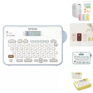 EPSON)라벨프린터 LW-K200BL/인쇄기/출력기/스티커/프린터/네임라벨/가정용/냉장고/가정용품/정리라벨/메모