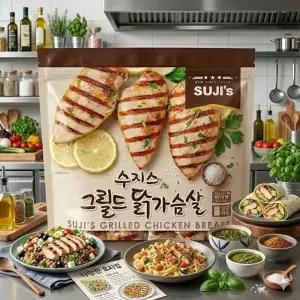[수지스] 그릴드 닭가슴살 1.8kg 치킨 볶음밥 단체 다양한 요리