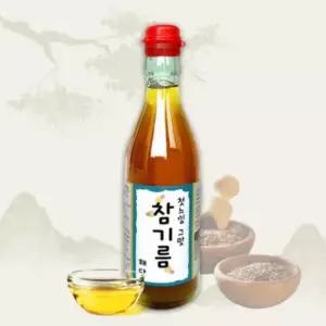 비제이마켓 해달 참기름 350ML 중국산들기름