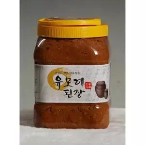 유모례 전통된장 3kg 항아리에서 3년 숙성 국산콩