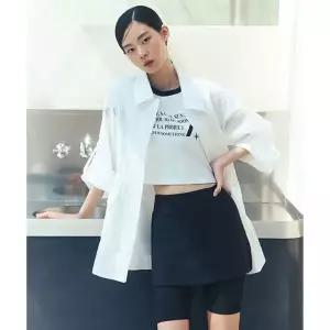 [LAP]시스루 포켓 하프점퍼 (AR2WZ460)[35889425]