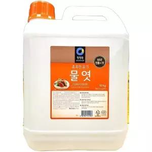 업소용 대용량 하얀물엿 10KG 연근조림 마라탕 우족찜