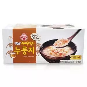 오뚜기 옛날 구수한 누룽지 60g 18개