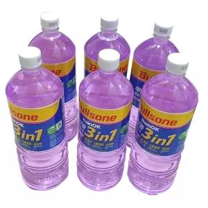 불스원 레인OK 에탄올 3in1 코팅 워셔액 1800ml 6개