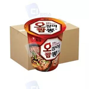 농심라면 농심 오징어짬뽕 소컵 오짬 컵라면 미니컵 67g 30개
