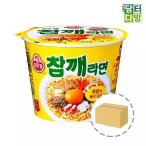 컵라면 오뚜기 참깨라면 큰컵 (12컵) 1BOX