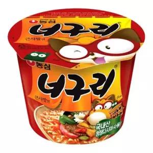 라면 농심 너구리 큰사발 111gx16컵