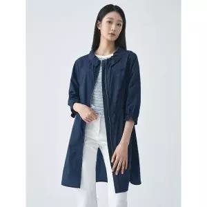 [지센]여성 스판 셔링스탠카라 롱 코트 LCCAO426 NA_P423505923