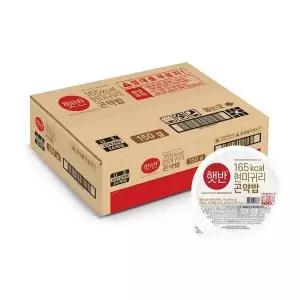 햇반 현미 귀리 곤약밥 150g x 24