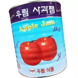 우림 사과 잼 3kg 토스트용