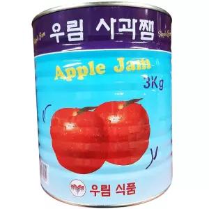 우림 사과 잼 3kg 업소용 과일잼