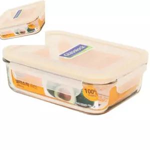 사 글라스락 라인 직사각 2000ml 내열유리용기 투명밀폐용기