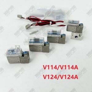 SMC형 솔레노이드 밸브 V114A V114 5L 5M 5LZ 5MZ 5MOU 5LOZ 5MOZ M5 V124 코일